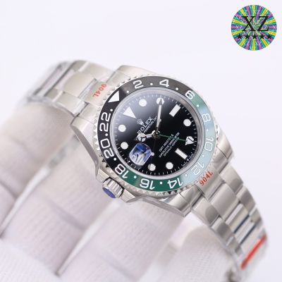 ROLEX GMT-Master II 904L Steel 40MM 3186/2836 Movement Watch